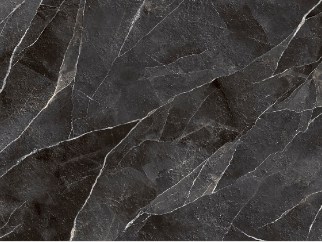 Calacatta Black Bocciardato